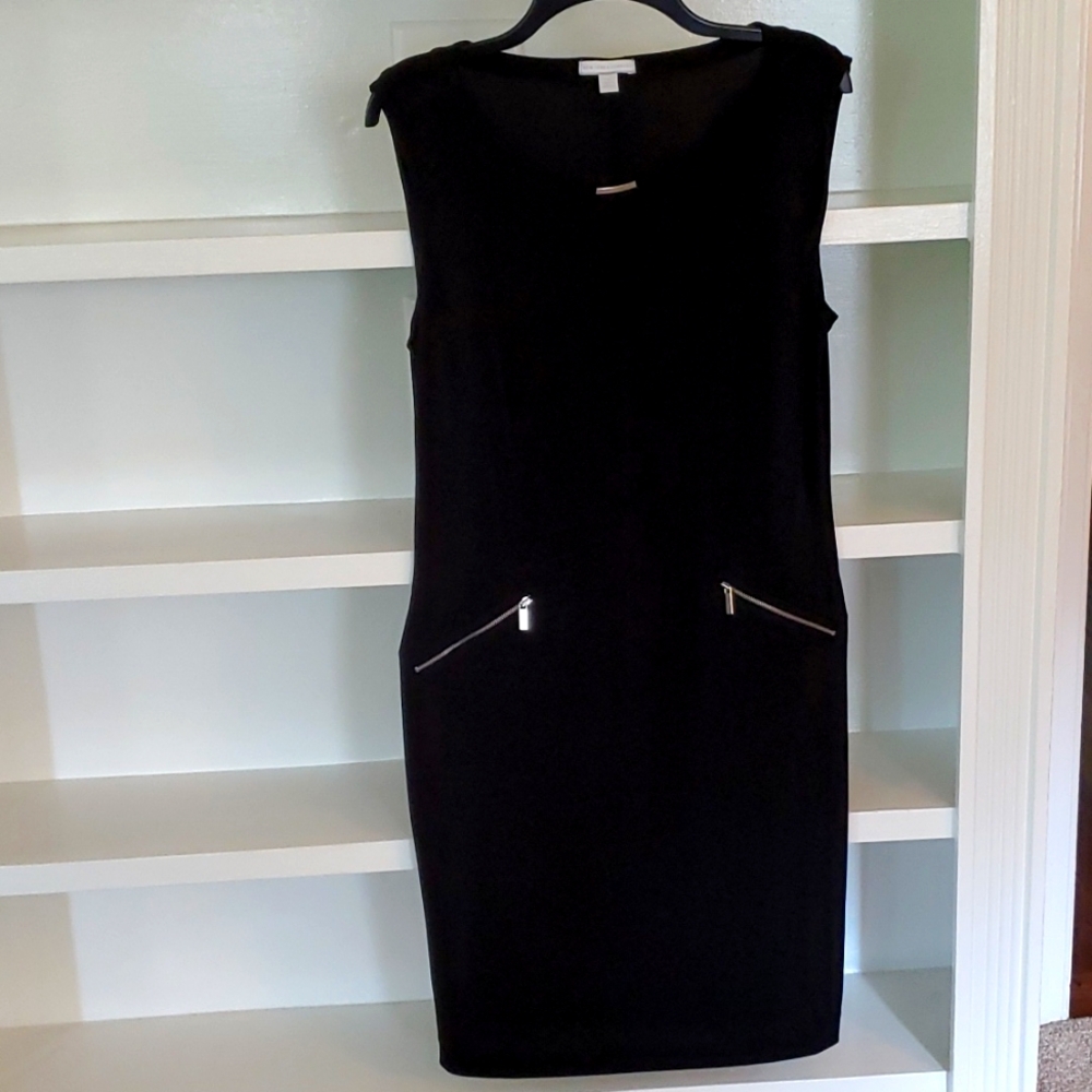 Womens New York & Company Black Dress